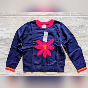 GAP NWT 5T 🌺 Flower Sweater